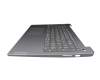 Clavier incl. topcase DE (allemand) noir/gris original pour Lenovo IdeaPad 3-15ADA6 (82KR)