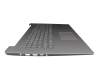 Clavier incl. topcase DE (allemand) noir/gris original pour Lenovo IdeaPad 3-17ADA6 (82KS)