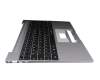 Clavier incl. topcase DE (allemand) noir/gris original pour Medion Akoya E15308 (NS15ADR)