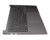 Clavier incl. topcase DE (allemand) noir/gris original pour Samsung Galaxy Book2 15 (NP750XED)