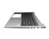 Clavier incl. topcase DE (allemand) noir/noir avec mouse stick pour HP 14-cf0000