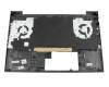Clavier incl. topcase DE (allemand) noir/noir avec rétro-éclairage (carte graphique RTX) original pour HP Envy x360 15-es0000