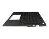 Clavier incl. topcase DE (allemand) noir/noir avec rétro-éclairage 1 ZONE (WHITE) original pour Asus TUF Gaming A14 FA401WV