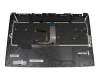 Clavier incl. topcase DE (allemand) noir/noir avec rétro-éclairage Rétroéclairage rouge original pour MSI GL75 10SER/10SEK (MS-17E7)