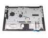 Clavier incl. topcase DE (allemand) noir/noir avec rétro-éclairage et mouse stick original pour Lenovo ThinkPad E14 G3 (20YD)