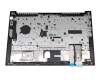 Clavier incl. topcase DE (allemand) noir/noir avec rétro-éclairage et mouse stick original pour Lenovo ThinkPad E14 Gen 2 (20TB)