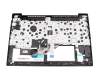 Clavier incl. topcase DE (allemand) noir/noir avec rétro-éclairage et mouse stick original pour Lenovo ThinkPad E16 Gen 1 (21JQ)