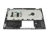 Clavier incl. topcase DE (allemand) noir/noir avec rétro-éclairage original pour Asus B1502CBA