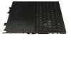 Clavier incl. topcase DE (allemand) noir/noir avec rétro-éclairage original pour Asus ROG Zephyrus S GX531GM