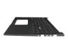 Clavier incl. topcase DE (allemand) noir/noir avec rétro-éclairage original pour Asus S5602ZA