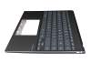 Clavier incl. topcase DE (allemand) noir/noir avec rétro-éclairage original pour Asus ZenBook 14 UM425IA