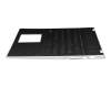 Clavier incl. topcase DE (allemand) noir/noir avec rétro-éclairage original pour HP Pavilion x360 15-dq0200
