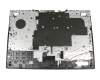 Clavier incl. topcase DE (allemand) noir/noir avec rétro-éclairage original pour Lenovo Legion Y540-17IRH-PG0 (81T3)