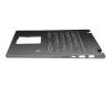 Clavier incl. topcase DE (allemand) noir/noir avec rétro-éclairage original pour Lenovo Yoga 730-15IKB (81CU)