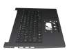 Clavier incl. topcase DE (allemand) noir/noir original pour Acer Aspire 3 (A314-22)
