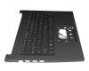 Clavier incl. topcase DE (allemand) noir/noir original pour Acer Aspire 3 (A314-22G)