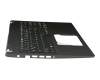 Clavier incl. topcase DE (allemand) noir/noir original pour Acer Aspire 5 (A515-43G)