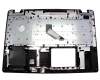 Clavier incl. topcase DE (allemand) noir/noir original pour Acer Aspire E5-721