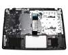 Clavier incl. topcase DE (allemand) noir/noir original pour Acer Aspire ES1-311