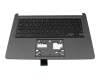 Clavier incl. topcase DE (allemand) noir/noir original pour Acer Chromebook 314 (C933LT)