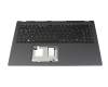 Clavier incl. topcase DE (allemand) noir/noir original pour Acer Extensa 15 (EX215-32)