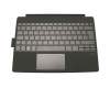 Clavier incl. topcase DE (allemand) noir/noir original pour Acer Switch 5 (SW512-52P)