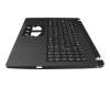 Clavier incl. topcase DE (allemand) noir/noir original pour Acer TravelMate P2 (TMP215-41-G3)