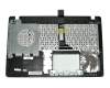Clavier incl. topcase DE (allemand) noir/noir original pour Asus F550LC