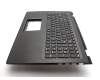 Clavier incl. topcase DE (allemand) noir/noir original pour Lenovo Flex 3-1570 (80JM)
