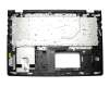 Clavier incl. topcase DE (allemand) noir/noir original pour Lenovo Flex 3-1580 (80R4)