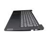 Clavier incl. topcase DE (allemand) noir/noir original pour Lenovo V14 G3 ABA (82TU)