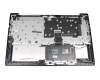 Clavier incl. topcase DE (allemand) noir/noir original pour Lenovo V15 G3 ABA (82TV)
