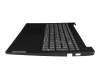 Clavier incl. topcase DE (allemand) noir/noir original pour Lenovo V15 G4 ABP (83CR)