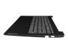 Clavier incl. topcase DE (allemand) noir/noir original pour Lenovo V15 G4 IRU (83A1/83CC/83GL)