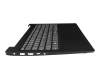 Clavier incl. topcase DE (allemand) noir/noir original pour Lenovo V15 G4 IRU (83A1/83CC/83GL)