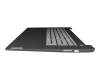 Clavier incl. topcase DE (allemand) noir/noir original pour Lenovo V17 G2-ITL (82NX)