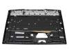 Clavier incl. topcase DE (allemand) noir/noir original pour MSI GP76 Leopard 10UE/10UG/10UH (MS-17K2)