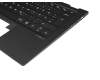 Clavier incl. topcase DE (allemand) noir/noir original pour Medion Akoya E3222 (YS13G)