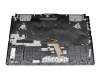 Clavier incl. topcase DE (allemand) noir/transparent/noir avec rétro-éclairage original pour Asus FA706IC
