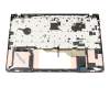 Clavier incl. topcase DE (allemand) original pour MSI Modern 14 B11SB/B11SBW (MS-14D2)