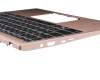 Clavier incl. topcase DE (allemand) original pour MSI Modern 14 B11SB/B11SBW (MS-14D2)