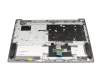 Clavier incl. topcase FR (français) anthracite/argent original pour Lenovo IdeaPad 3-17IIL05 (81WF)