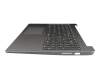 Clavier incl. topcase FR (français) blanc/gris original pour Lenovo IdeaPad 3-15IAU7 (82RK/82T7)