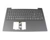 Clavier incl. topcase FR (français) gris/gris original pour Lenovo V130-15IGM (81HL)