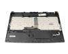 Clavier incl. topcase FR (français) noir/gris avec rétro-éclairage original pour MSI Modern 14 B4M/B4MW (MS-14DK)