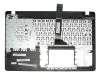 Clavier incl. topcase FR (français) noir/gris original pour Asus R510LDV