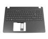Clavier incl. topcase FR (français) noir/noir original pour Acer Aspire 3 (A315-54)