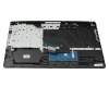Clavier incl. topcase FR (français) noir/noir original pour HP 17-ca1000