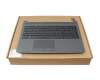 Clavier incl. topcase FR (français) noir/noir original pour HP 255 G7