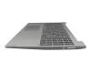 Clavier incl. topcase GR (grecque) gris foncé/gris original pour Lenovo IdeaPad S145-15IGM (81MX)